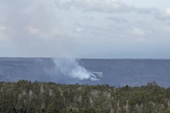 Kilauea steaming